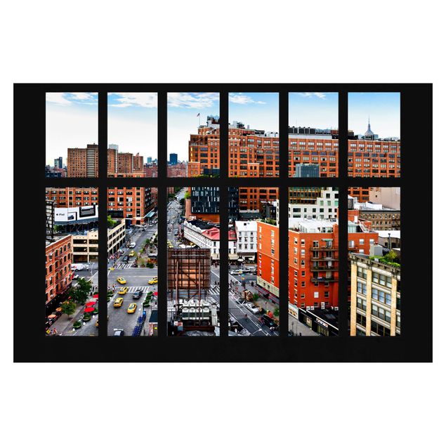Fototapeta - Widok z okna w Nowym Jorku II