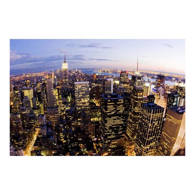 Fototapety Nocna panorama Nowego Jorku