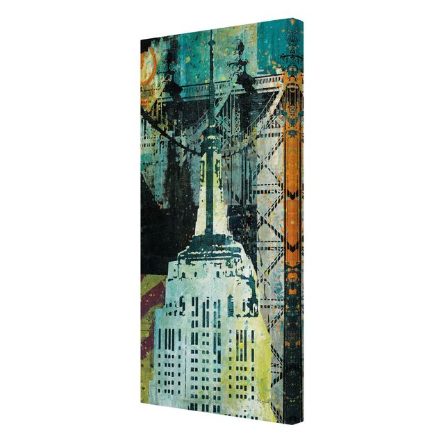 Nowy Jork obrazy NY Graffiti Empire State Building