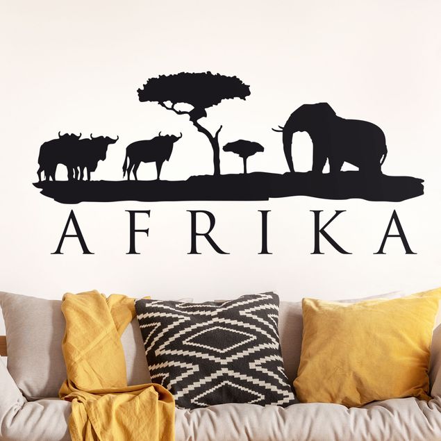 Naklejki na ścianę Afryka Nr BR168 Afryka