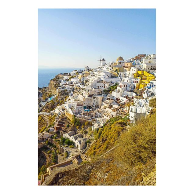 Nowoczesne obrazy Oia na Santorini