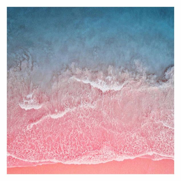 Fototapeta - Ocean w kolorze różowym