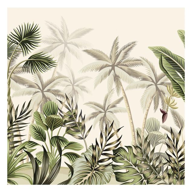 Fototapeta - Palm Trees In The Jungle