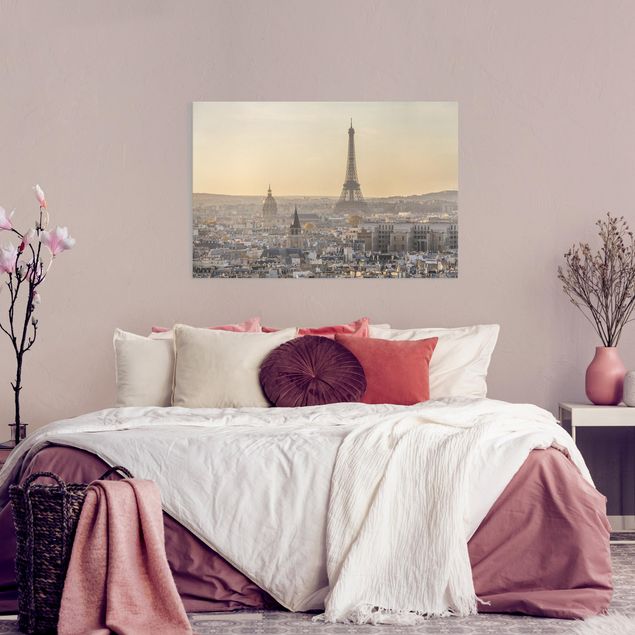Retro obrazy Paryż o świcie