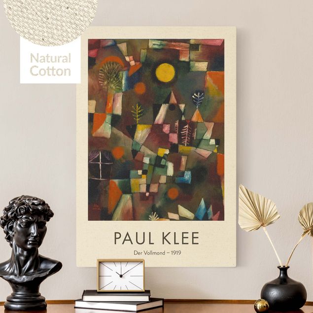 Obrazy do salonu Paul Klee - Pełnia księżyca - edycja muzealna