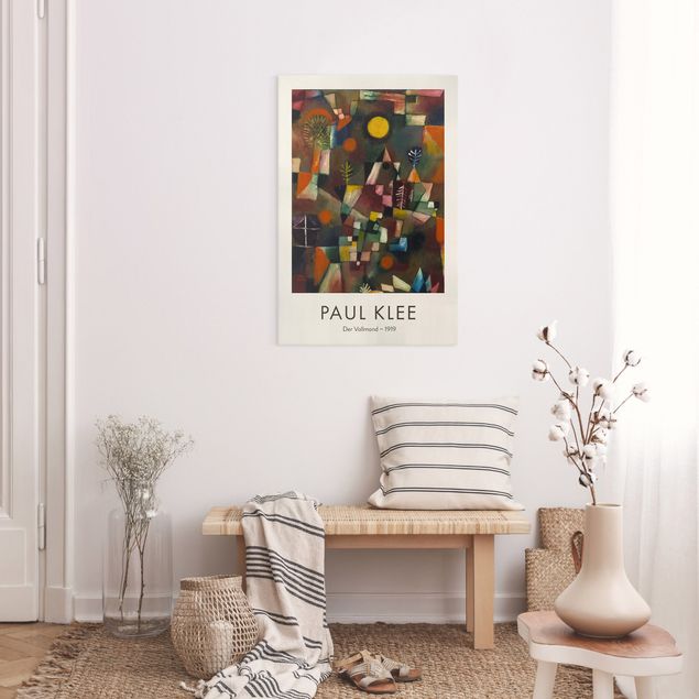 Obraz brązowy Paul Klee - The Full Moon - Museum Edition