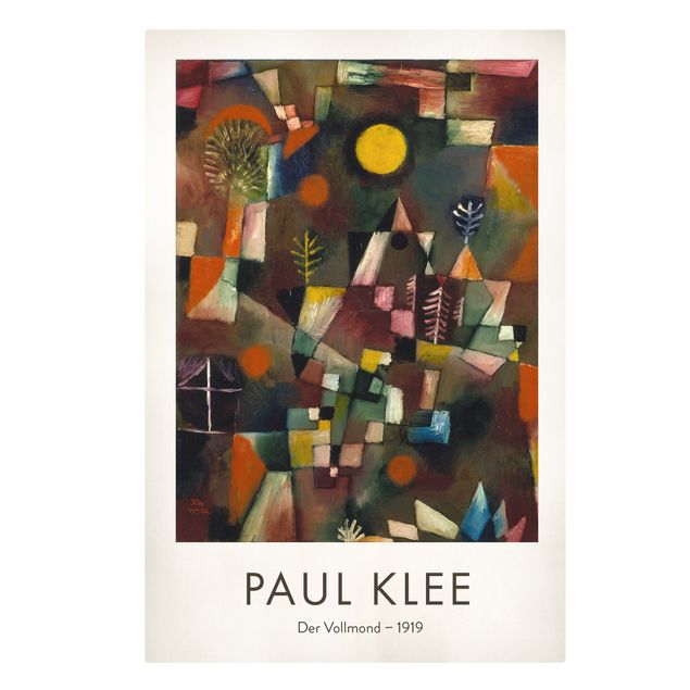 Paul Klee obrazy Paul Klee - The Full Moon - Museum Edition