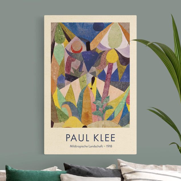 Nowoczesne obrazy Paul Klee - Pejzaż podzwrotnikowy - wydanie muzealne