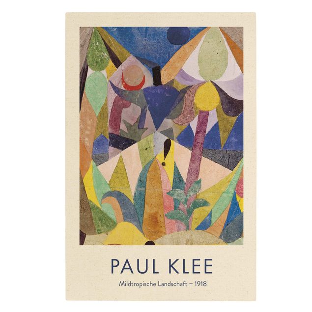 Paul Klee obrazy Paul Klee - Pejzaż podzwrotnikowy - wydanie muzealne