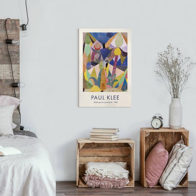 Nowoczesne obrazy Paul Klee - Mild Tropical Landscape - Museum Edition