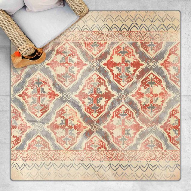 dywany nowoczesne Persian Vintage Pattern In Indigo II