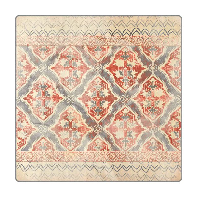 dywan tkany Persian Vintage Pattern In Indigo II