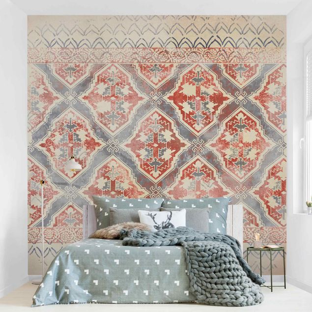 Tapety vintage Persian Vintage Pattern w kolorze indygo II