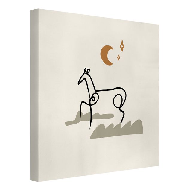 Obraz na płótnie konie Picasso Interpretation - The Horse