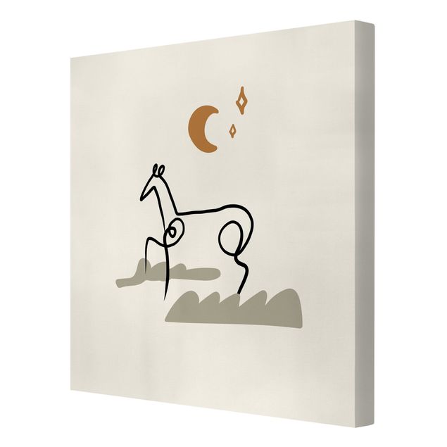 Obrazy na płótnie Picasso Interpretation - The Horse