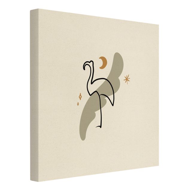 Obrazy Interpretacja Picassa - Flamingo