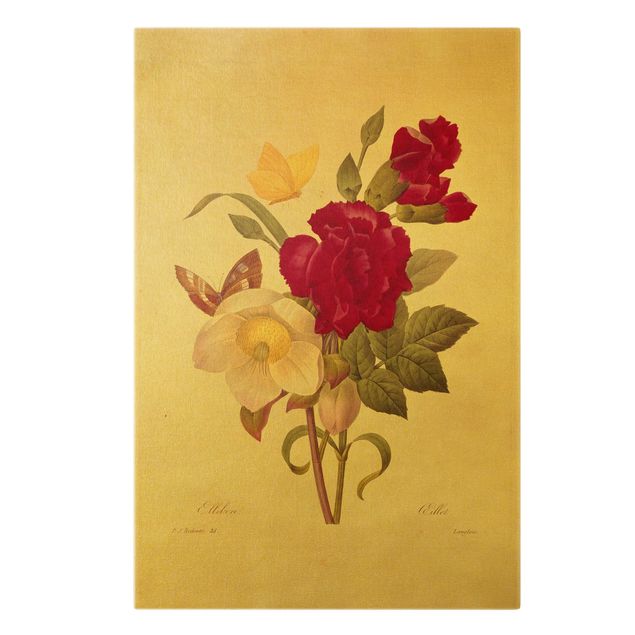 Obrazy vintage Pierre Joseph Redouté - Róże Chrystusa