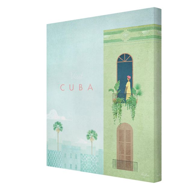 Artystyczne obrazy Plakat podróżniczy - Kuba