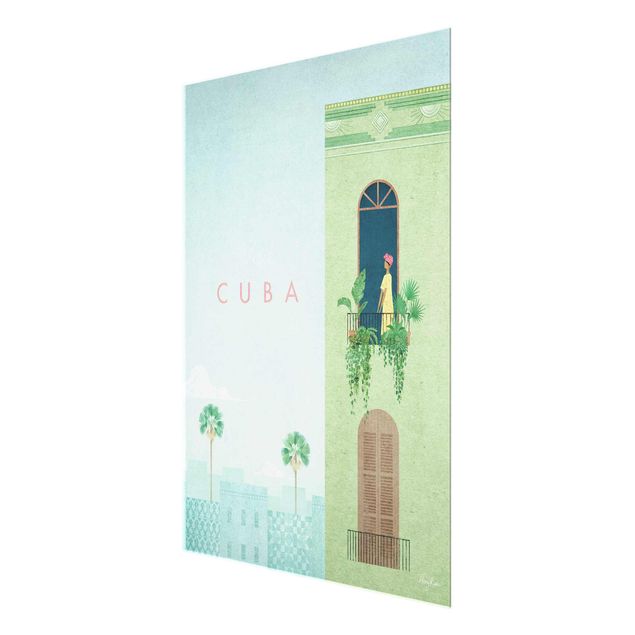 Obrazy nowoczesne Plakat podróżniczy - Kuba