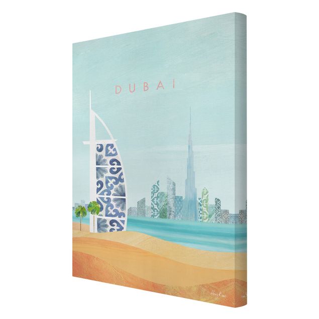Obrazy krajobraz Plakat podróżniczy - Dubaj