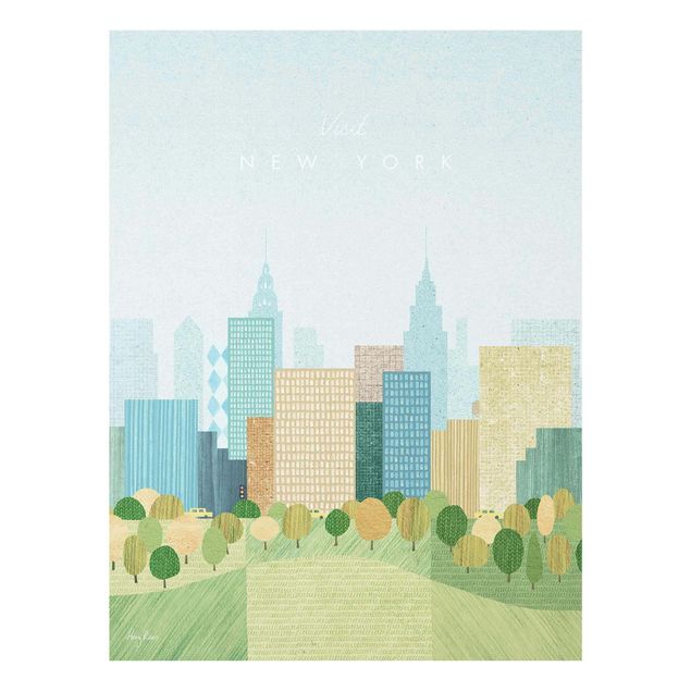 Obrazy Nowy Jork Plakat podróżniczy - Nowy Jork Jesień