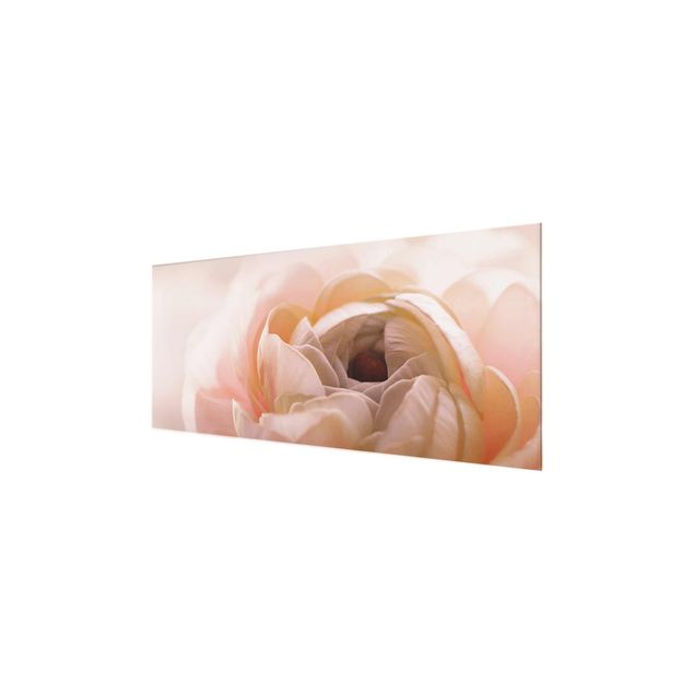Obraz różowy Różowy kwiat w centrum uwagi
