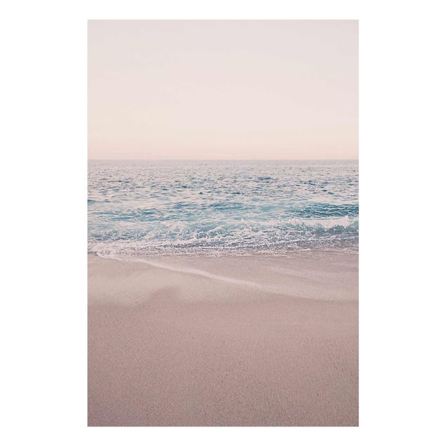 Obrazy na szkle plaża Plaża Róży Złotej o poranku