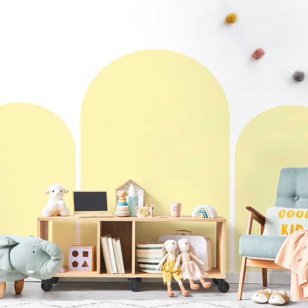 Pokój dziecięcy Round Arch - Pastel Yellow