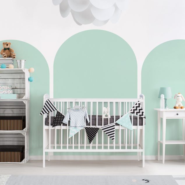 Pokój niemowlęcy Round Arch - Pastel Mint