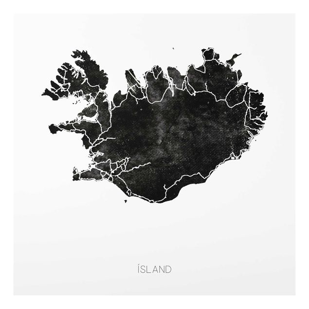 Obrazy nowoczesne Czarna Islandia