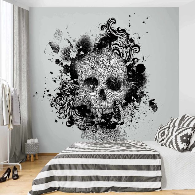 Fototapety graffiti Skull
