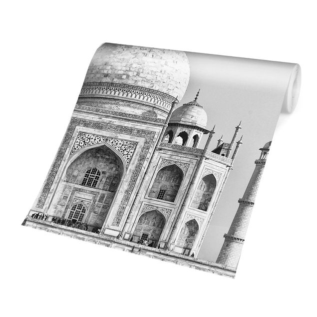 Fototapety Taj Mahal w kolorze szarym