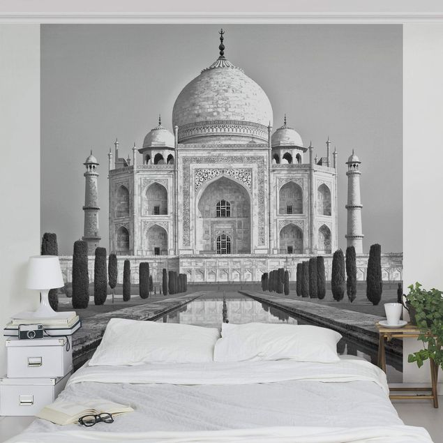 Najmodniejsze fototapety Taj Mahal z ogrodem