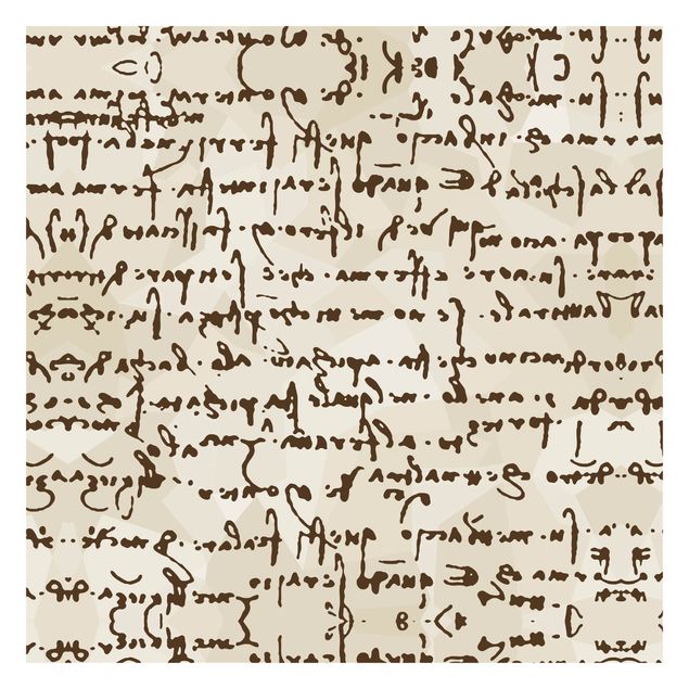 Tapeta ścienna Rękopis da Vinci
