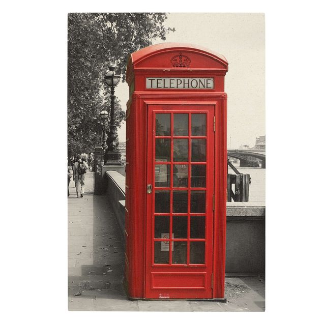 Obrazy na płótnie Londyn Telefon