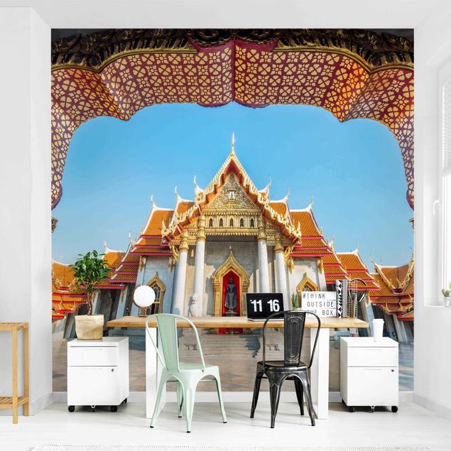 Dekoracja do kuchni Świątynia w Bangkoku