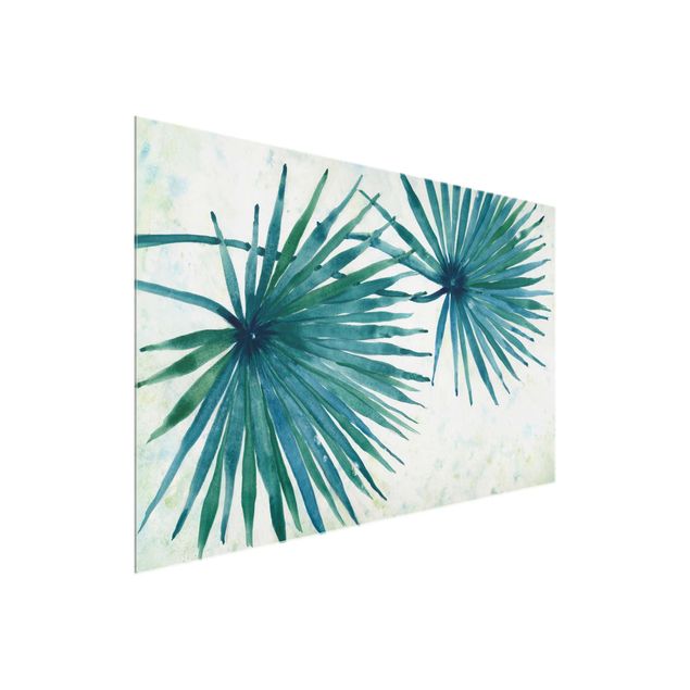 Obrazy nowoczesne Tropikalne liście palmy zbliżenie