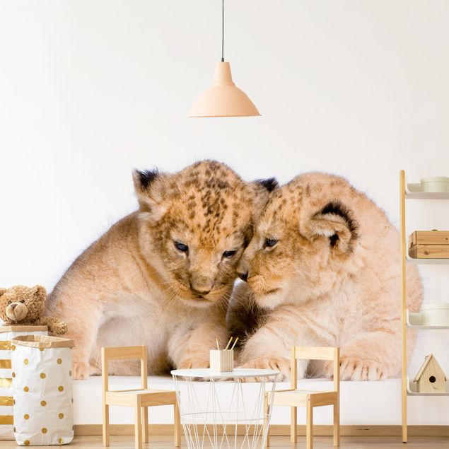 Dekoracja do kuchni Dwa lwie dzieci