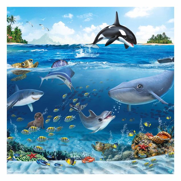 Tapeta ścienna Animal Club International - Underwater World With Animals
