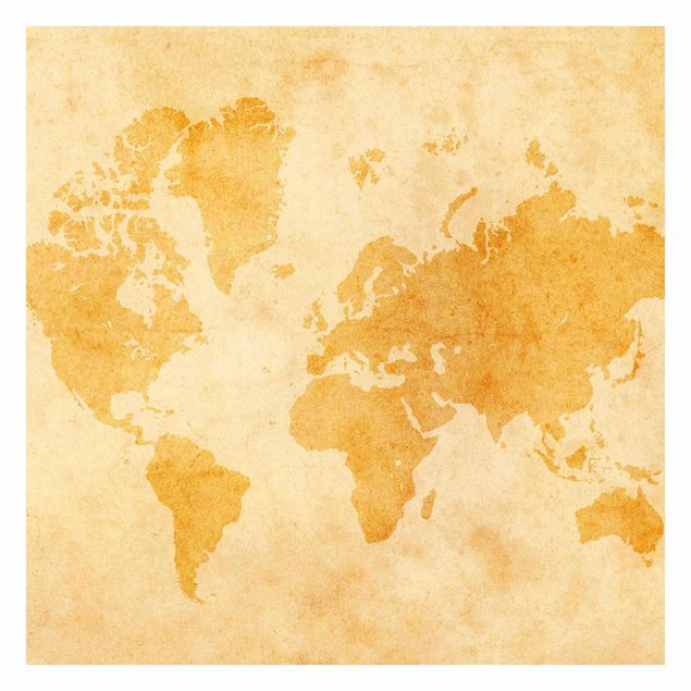 Fototapeta - Mapa świata w stylu vintage