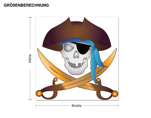Pokój dziecięcy Uwaga na piratów