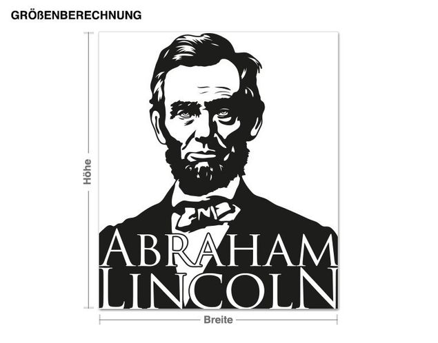 Dekoracja do kuchni Abraham Lincoln