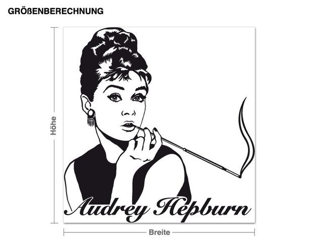 Dekoracja do kuchni Audrey Hepburn
