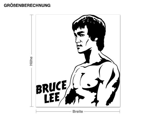 Dekoracja do kuchni Bruce Lee