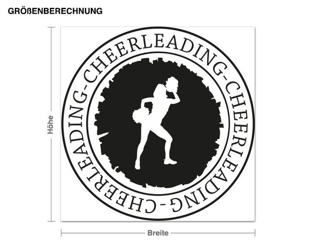 Dekoracja do kuchni Cheerleading