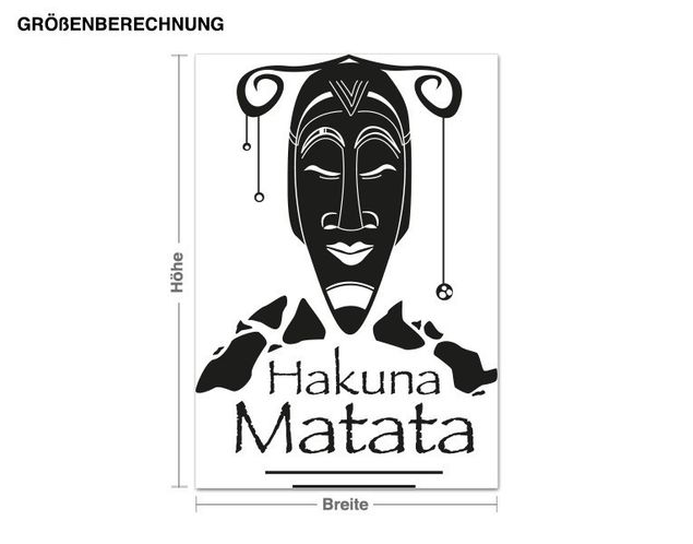 Dekoracja do kuchni Hakuna Matata