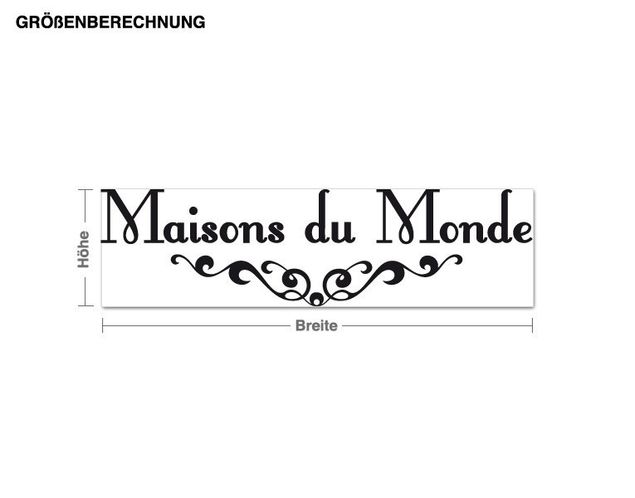 Dekoracja do kuchni Maisons du Monde centré