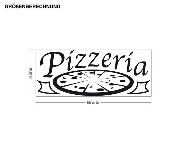 Dekoracja do kuchni Pizzeria