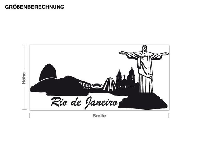 Dekoracja do kuchni Rio de Janeiro