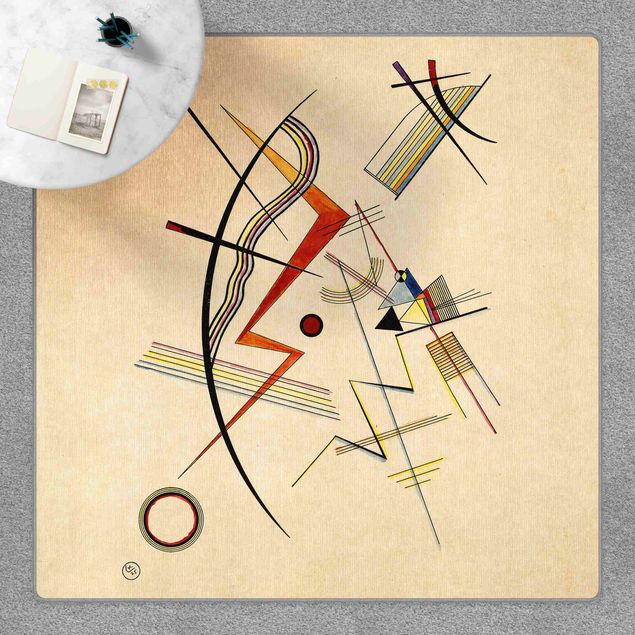 dywan kremowy Wassily Kandinsky - Annual Gift